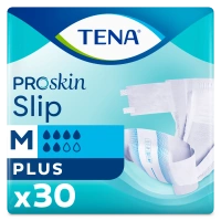 Pieluchomajtki TENA Slip ProSkin Plus M 30 sztuk
