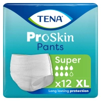 Majtki chłonne TENA Pants ProSkin Super XL 12 szt