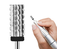 Frez Karbidowy z Węglika Spiekanego, walec 3/32 Large Barrel (XC)-czarny (bardzo mocny)