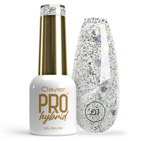 Lakier Hybrydowy ProHybrid do paznokci nr 01, 8ml