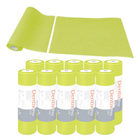 Serweta dentystyczna na rolce 33cm x 48cm limonkowa podfoliowana 54g DentixPro 400szt