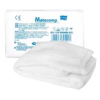 Gaza opatrunkowa Matocomp niejałowa 13 nitkowa 1/2m2 50 szt
