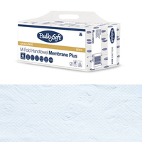 Duży ręcznik papierowy w listkach 21,5x32cm składany typu M-FOLD 1440szt biały 3 warstwy