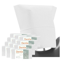 Pokrowiec na zagłówek stomatologiczny 32cm x 28cm biały podfoliowany 54g DentixPro 600szt