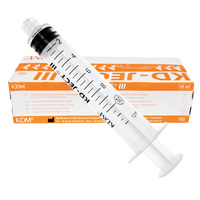 Strzykawka 10ml luer lock trzyczęściowa KD-JECT III 100szt