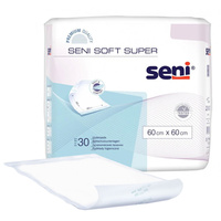 Podkład chłonny na łóżko 60cm x 60cm Seni Soft Super 30 szt