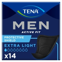 Wkłady anatomiczne dla mężczyzn TENA Men Active Fit Level 0 Extra Light 14 szt