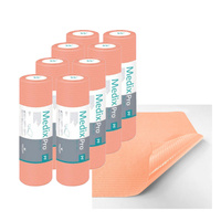 Podkład higieniczny na rolce 38cm x 50cm morelowy podfoliowany 54g MedixPro 640szt