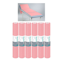 Podkład higieniczny na rolce 70cm x 50cm różowy podfoliowany 54g MedixPro 480szt