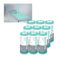 Podkład higieniczny na rolce 50cm x 50cm zielony podfoliowany 54g MedixPro 360szt