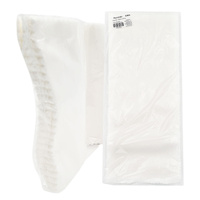 Ręcznik kosmetyczny Ewa biały z włókniny 20cm x 47cm do zmycia twarzy 50szt