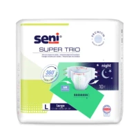 Seni Super Trio, pieluchomajtki, Large, 100-150 cm, 10 sztuk