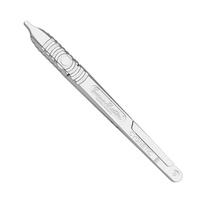 Rękojeść Cygnetic uchwyt do ostrza sterylny 1szt stal nierdzewna Swann-Morton