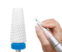 Frez Ceramiczny, Stożek ścięty 3/32″ Umbrella (M) , średni (niebieski)