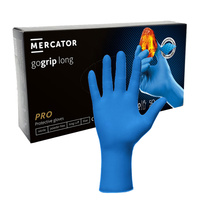 Rękawiczki nitrylowe XL niebieskie Mercator Gogrip Long 50szt
