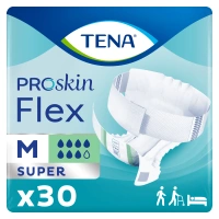 Pieluchomajtki TENA Flex ProSkin Super M 30 szt