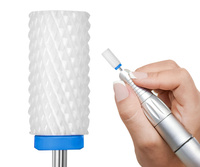 Duży Walec Ceramiczny Frez 3/32″ (M) - Średni Niebieski