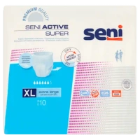 Majtki chłonne zakładane jak bielizna Seni Active Super 10szt XL
