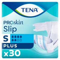 Pieluchomajtki TENA Slip ProSkin Plus S 30 sztuk