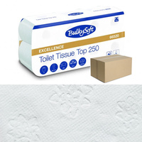 Papier toaletowy mocny i długi 29m biały 3 warstwy Bulkysoft Excellence 72 rolek