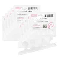 Separator do pedicure z pianki separator do malowania paznokci 10 par x 10op