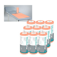 Podkład higieniczny na rolce 50cm x 80cm morelowy podfoliowany 54g MedixPro 225szt