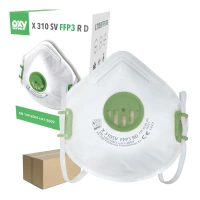 Półmaska ochronna FFP3 z zaworem X 310 SV FFP3 R D - wielopak 360szt
