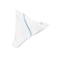 Tupfery jałowe z gazy 17 nitkowe "rożek" z nitką RTG, blister