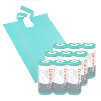 Śliniak dentystyczny na rolce 50cm x 65cm zielony podfoliowany 54g DentixPro 270szt