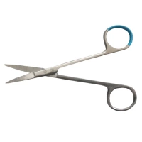 Nożyczki metalowe chirurgiczne Iris, proste ostro-ostre, 11 cm, 25 szt