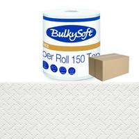Czyściwo przemysłowe super chłonne 150m 3warstwy Bulkysoft Excellence dla fryzjerów 6 rolek
