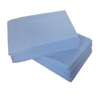 Prześcieradło jednorazowe 160cm x 210cm niebieskie włókninowe 17g 10szt