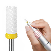 Frez ceramiczny walec LARGE BARREL(XF) bardzo delikatny (żółty)