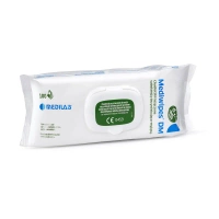 Chusteczki Mediwipes DM do dezynfekcji i mycia powierzchni nieinwazyjnych 100szt flow pack