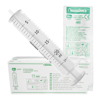 Strzykawka 20ml luer dwuczęściowa LuxInject Margomed 100szt