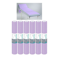 Podkład higieniczny na rolce 70cm x 50cm fioletowy podfoliowany 54g MedixPro 480szt