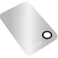 Paletka do mieszania Metalowa tacka ze szpatułką - duża