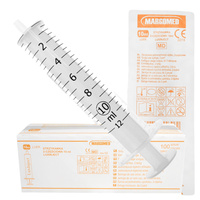 Strzykawka 10ml luer dwuczęściowa LuxInject Margomed 100szt
