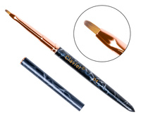 Pędzelek do zdobień Farbek cieniowania akwareli 6mm - granatowy - 04 MARBLE