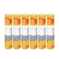 Podkład dla dzieci na rolce 50cm x 50cm żółty podfoliowany 54g Its4kids 480szt