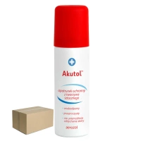 Plaster w sprayu na rany Akutol elastyczny opatrunek w aerozolu 60ml 15szt AKUT-3312412-A15