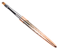 Pędzelek do zdobień - Clavier - skośny do żelu i zdobień One Stroke rozmiar 4 / nr 6