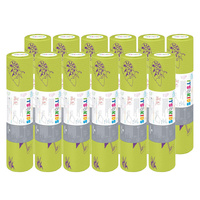 Podkład dla dzieci na rolce 33cm x 50cm limonkowy podfoliowany 54g Its4kids 600szt