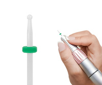 Frez Ceramiczny, Kulka 3/32″ SMALL BALL (C), mocny (zielony)