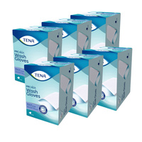 Myjki jednorazowe do mycia chorych Tena Wash Glove 175 sztuk x 6op