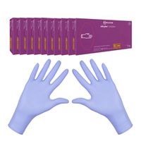 Rękawiczki nitrylowe XL fioletowe Mercator Nitrylex Complete 100sztuk karton 10op