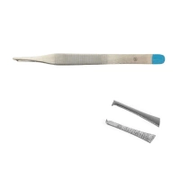 Pęseta chirurgiczna metalowa, jałowa Adson 12 cm, 25 szt.