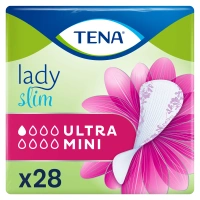 Specjalistyczne wkładki TENA Lady Slim Ultra Mini 28 szt
